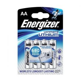 BATERIE ENERGIZER ULTIMATE LITHIUM 1,5V (AA) - 4 KS