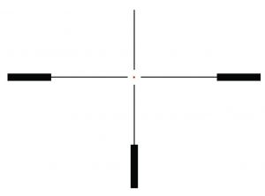 Puškohled US Optics TS-8x - 1-8x24, SFP, jednoduchý kříž (MRAD) U.S. Optics