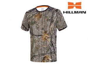 Myslivecké tričko Hillman kr. rukáv Cotton - kamufláž | M, L, XL, 2XL