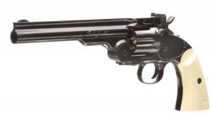 Vzduchový revolver ASG Schofield 6" Šedá 4,5mm