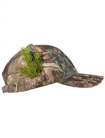 Čepice Sauer - zelená, maskáčová kšiltovka s logem Sauer (Camo-Cap green)