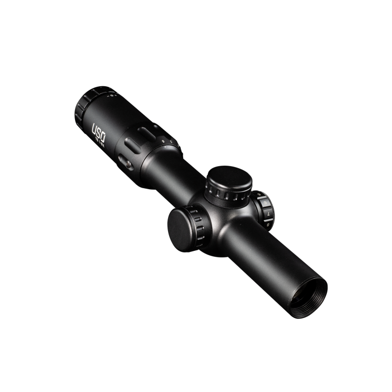 Puškohled US Optics TS-6x - 1-6x24 mm, tubus 30 mm, FFP, MS2 (MRAD) U.S. Optics