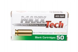Startovací náboje MAXX Tech 9mm pistole 50ks