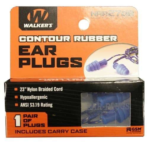 Špunty do uší Walkers se šňůrkou GSM Outdoors