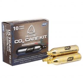 Bombička CO2 ULTRAIR CARE KIT 12g ASG 10ks