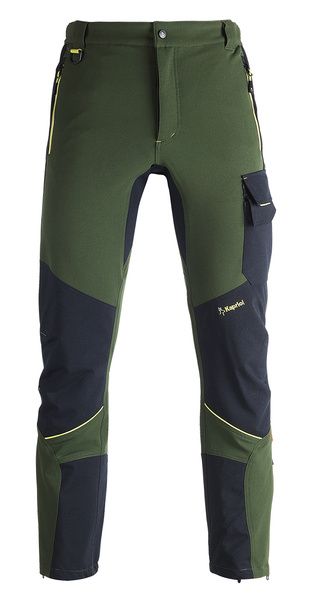 Stretchové kalhoty DYNAMIC STRETCH zelené Kapriol