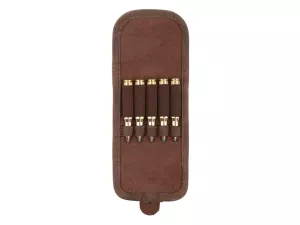 2WOLFS kožené pouzdro na 5ks kulových nábojů WILDBOAR