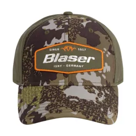 Lovecká čepice Blaser našitý znak - camo
