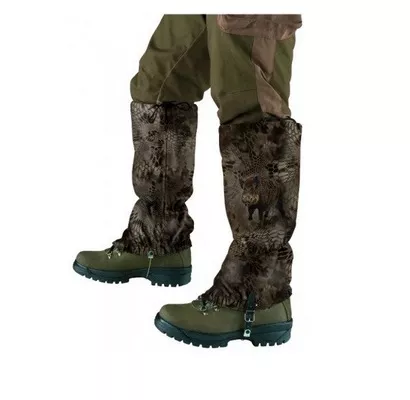 Návleky zelené WildZone - camo divočák 3D