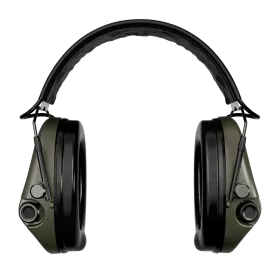 Sordin střelecká sluchátka Supreme MIL AUX - zelené mušle, PVC náušníky Sordin střelecká sluchátka Supreme MIL AUX - zelené mušle, PVC náušníky