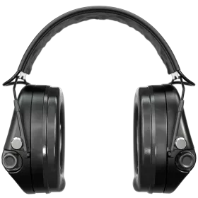 Sordin střelecká sluchátka Supreme Pro-X Slim SFA - č. mušle, č. kůže, PVC náušníky, volitelný útlum Sordin střelecká sluchátka Supreme Pro-X Slim SFA - č. mušle, č. kůže, PVC náušníky, volitelný útlum