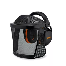 Ochranný štít STIHL se sluchátky s nylonovou mřížkou