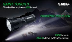 Svítilna NexTORCH SAINT TORCH 3