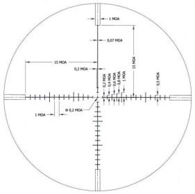 Puškohled FOMEI 6-24x50 FOREMAN HTC PRO THC