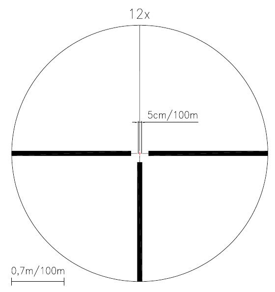 Puškohled Meopta MeoStar R1r 3-12x56 RD (červený bod)