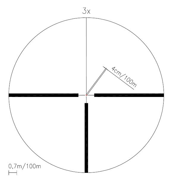 Puškohled Meopta MeoStar R1r 3-12x56 RD (červený bod) - r4C