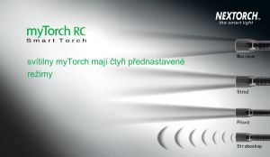 Svítilna NexTORCH myTorch RC 2AA - nabíjecí