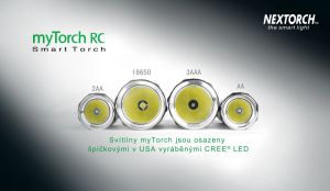 Svítilna NexTORCH myTorch RC 2AA - nabíjecí