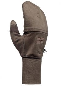Hillman Windproof flap gloves lovecké zimní rukavice s klopou - dub