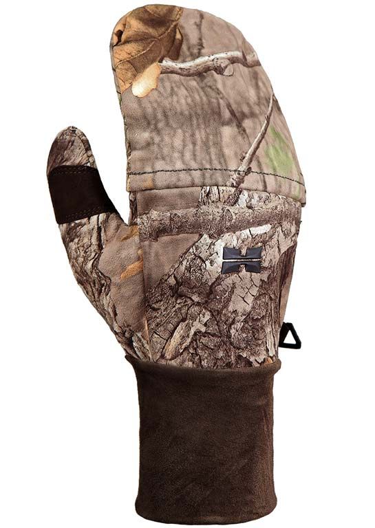 Hillman Windproof flap gloves lovecké zimní rukavice s klopou - 3DX kamufláž