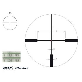 Puškohled Delta Optical Titanium 1-4x24