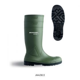 Dunlop bezpečnostní holínky ACIFORT HD S5, zelené | 40, 41, 42, 43, 44, 45, 46, 47