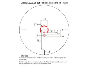 Puškohled Vortex - Strike Eagle 1-6x24