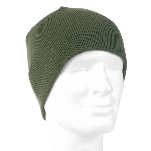 Čepice BEANIE pletená POLYACRYL zelená MIL-TEC®