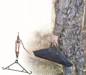 Hák (rozporka) pro zavěšení zvěře + kladka až 225 kg Hunting Made Easy