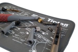 Výkonný elektrický kartáček pro čištění zbraně Tipton