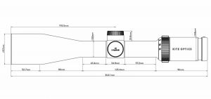 Puškohled Kite Optics K4 3-12X50i HD