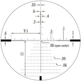 Puškohled Vortex Diamondback Tactical 6-24x50 FFP EBR-2C MRAD