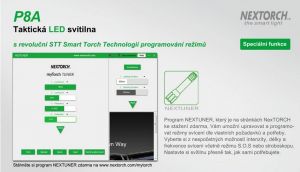 Taktická svítilna NexTORCH P8A